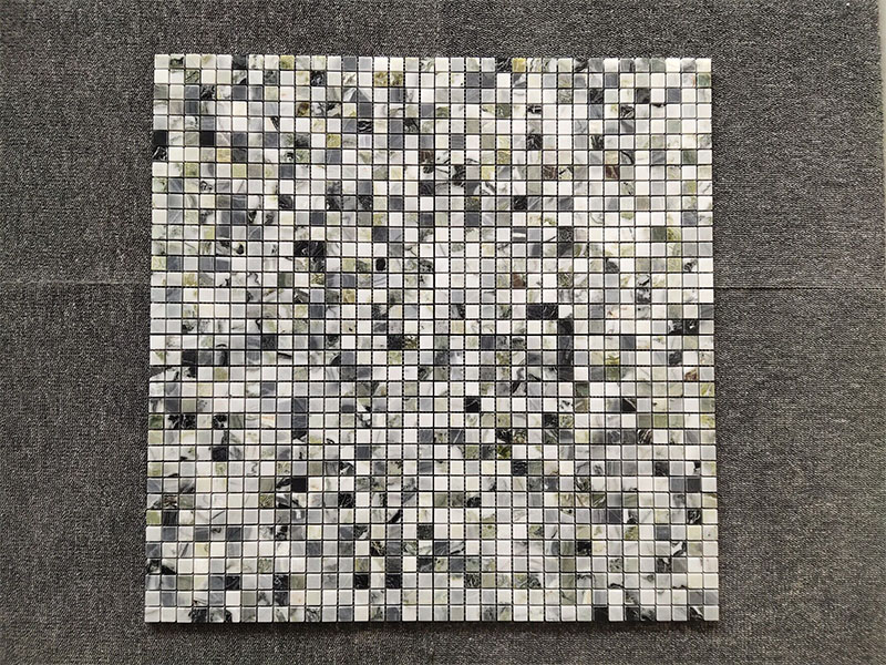 Mini square marble mosaic 