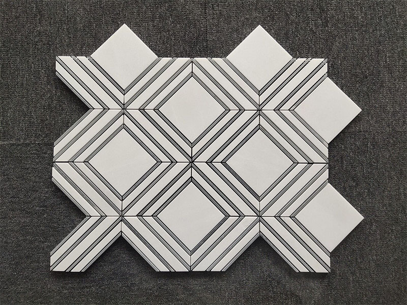 Modern marble mosaic tiles